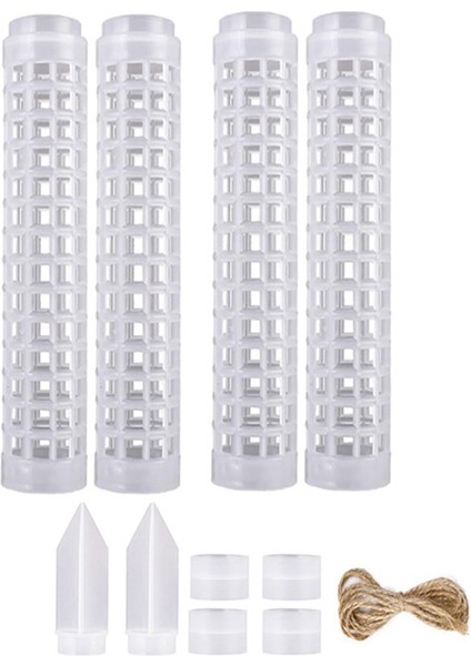 Bitkiler Için Istiflenebilir Şeffaf Plastik Yosun Direği Monstera Kapalı Bitki Aksesuarları Destek Bahisleri Bitki Bahisleri (Yurt Dışından)