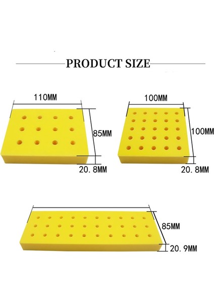 Üst M8 Dişli Koltuk Kutusu Kolet Organizer Aracı Onarım Kalemi Pom Kutu Yerleştirme Kolet Organizatör Aracı 30 Delik (Yurt Dışından) indirimleri