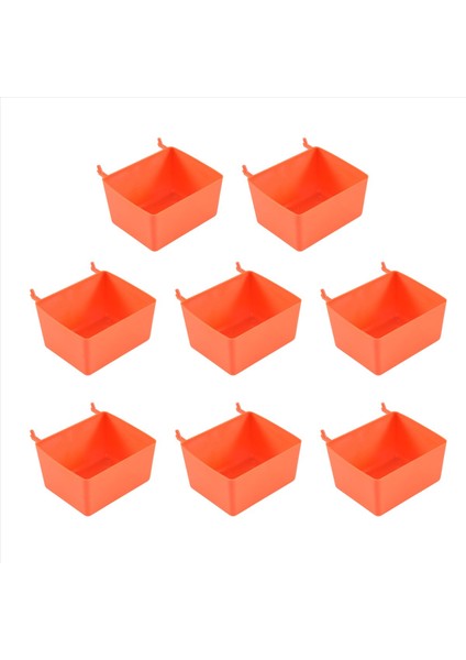 8 Adet Pegboard Kutuları Kit Pegboard Parçaları Depolama Pegboard Aksesuarları Donanım Düzenlemek Için Iş Tezgahı Kutuları (Kırmızı) (Yurt Dışından) fiyatları