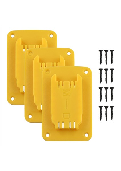 3 Paket Alet Dewalt 20V 12V Matkap M18 Alet Tutucu Askı Için Uyum (Sarı Lot 3) (Yurt Dışından) fiyatları