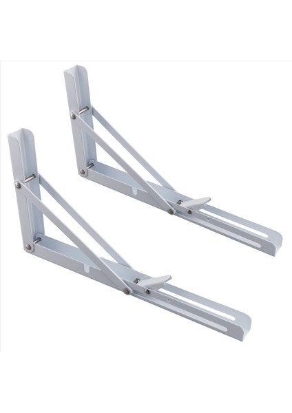 2pcs Katlanır Raf Braketleri Dıy Duvara Montajlı Mobilya Alanı Garaj Iş Istasyonu Için Tasarruf (Yurt Dışından) fiyatları
