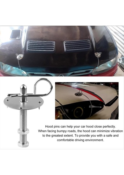 Kaput Pimleri Kiti Araba Kaput Pimi Plaka Kilit Klip Kişi Evrensel Motor Kaput Pimleri Bonnet Kilitleme Klips Kitleri (Yurt Dışından) fiyatları