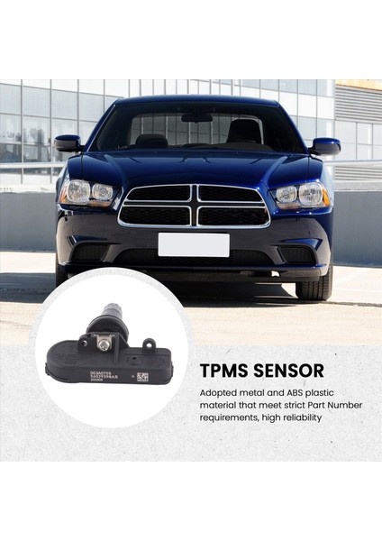 56029398AB Lastik Basıncı Tpms Sensörü 433MHZ Jeep Chrysler Dodge Ram 1 Adet (Yurt Dışından) fırsatları