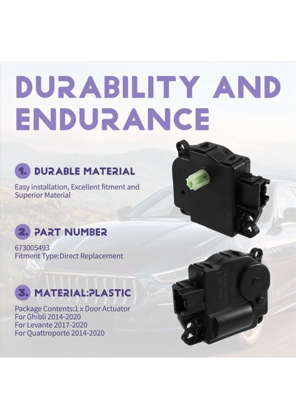 673005493 Car A/c Maserati Ghibli Levante Quattroporte Için Motor Kapı Aktüatörü 2014-2020 (Yurt Dışından) indirimleri