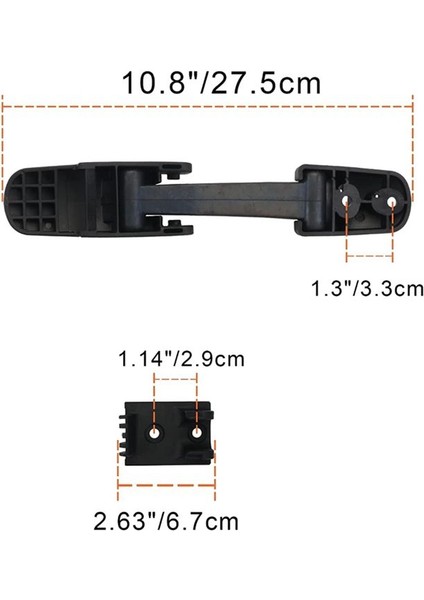 Mack Chn Cxn Granit Cv 315-5503 Için Braketler ile 2pcs Kaput Mandal Kiti (Yurt Dışından) fiyatları