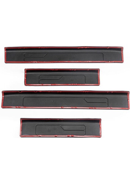 Kapı Sill Scuff Plakası Pedalı Giriş Koruma Koruyucu Çıkartmalar Ford Bronco Için Trim Araba Stili 2021 2022 2023 4pcs (Yurt Dışından) modelleri
