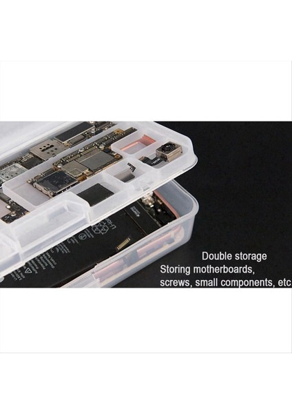 2pcs/lot Cep Telefonu Için Çok Fonksiyonlu Depolama Kutusu Anakartı Ic Parçaları Onarım Araçları Konteyner Toplayıcı (Yurt Dışından) modelleri