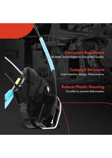 Hyundai Sonata Için Sol Ön Kapı Kilidi Aktüatörü 81310-C1000 2014-2019 81310C1000 Araba Kapı Mandal Mekanizması Montajı (Yurt Dışından) modelleri