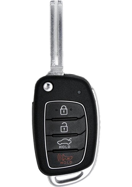Otomobil Uzaktan Kumanda Anahtarı 4-Button Araba Anahtarı 433 Frekans Kimliği Hyundai Tucson Için TQ8-RKE-4F25 2015-2020 95430-D3010 (Yurt Dışından)