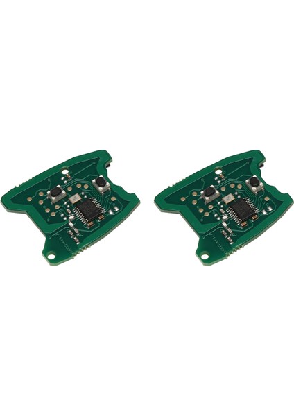 2x 433MHZ 2 Düğme Uzaktan Anahtar Fob Devre Kart Peugeot 307 / Citroen 2000-2017 73373067C (Yurt Dışından)