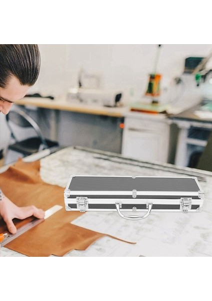 2x Alüminyum Alaşım Araç Kutusu Aksesuarları Saklama Kutusu Pratik Alüminyum Bavul (Yurt Dışından) indirimleri