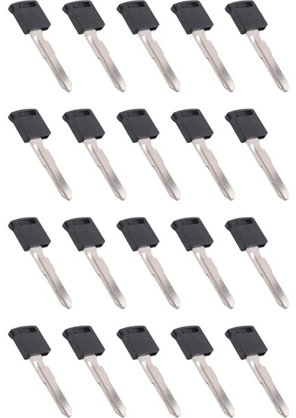 20X Akıllı Uzaktan Acil Anahtar Giriş Boş Bıçak Kesilmemiş Ekle PG543K Suzuki Sx-4 Grand Vitara 2006-2012 (Siyah) (Yurt Dışından)