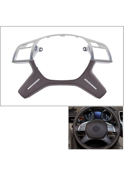 Araç Direksiyon Simidi Kapağı Trim Panel Mercedes Benz C E M ml Gls G Sınıfı W204 W212 W166 W463 B (Yurt Dışından) fiyatları