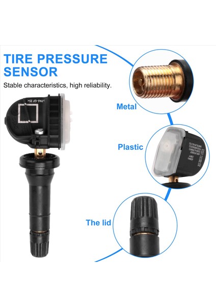 Ford Focus Ranger EV6T-1A180-CB Için Tpms Lastik Deneme Basınç Sensörü Yeni (Yurt Dışından)