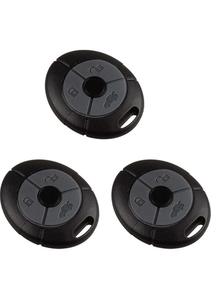 3x 3 Kauçuk Düğmesi Uzaktan Anahtar Kılıf Mg Rover 25 35 Zs Zr Zt Için (Yurt Dışından)