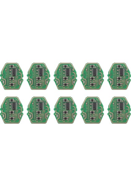 10X 3 Düğme Uzak Araç Anahtarı Kontrol Devre Kart 315MHZ/433MHZ For-Bmw 3 5 Serisi E46 E39 Ews Anahtar Kabuk Olmadan (Yurt Dışından)
