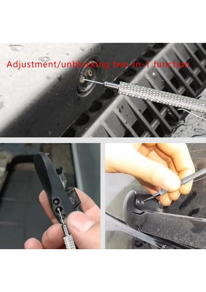 Araba Ön Cam Silecek Nozul Ayar Aracı Otomatik Silecek Su Püskürtme Meme Temizleme Aracı Su Meme Yön Aracı (Yurt Dışından) fiyatları