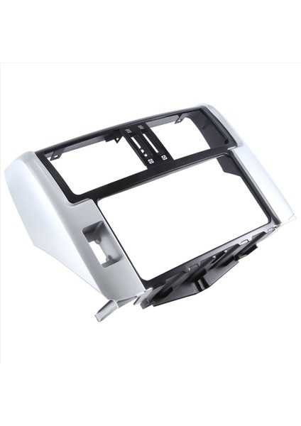 Toyota Prado Için Araba Orta Facia 2009-2013 Fasya Panel Dash Kit Kurulum Facia Konsolu Kapak Adaptör Plakası Trim Surround (Yurt Dışından) indirimleri
