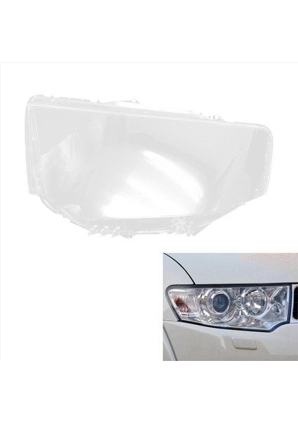 2x Mitsubishi Pajero Sport 2013-2015 Sol Far Kabuk Lambası Gölgesi Şeffaf Lens Kapak Far Kapağı (Yurt Dışından) fiyatları