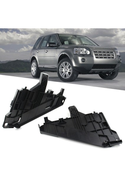 Land Rover Freelander Için 2x 2 Lr2 Kafa Işık Lambası Far Destek Braketi Siyah Otomobil Parçaları Sol + Sağ (Yurt Dışından) fiyatları