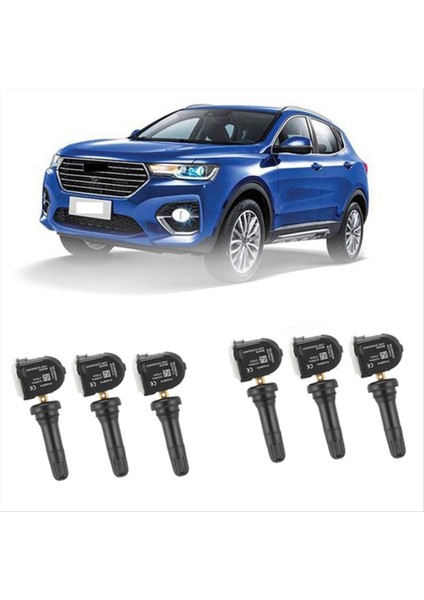 6pcs Araba Lastik Basınç Sensörü 3641100XKR02A Haval F5 F7 H6 H4 H7L Büyük Duvar P8 Vv5 Vv6 Vv7 18-20 433MHZ Tpms Sensörü (Yurt Dışından) indirimleri