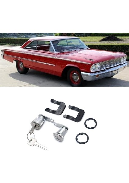 Ford Mercury Ltd Mustang Pinto Torino Econoline F100 F150 F250 F350 Için DL1550 Kapı Kilit Silindiri (Yurt Dışından) indirimleri