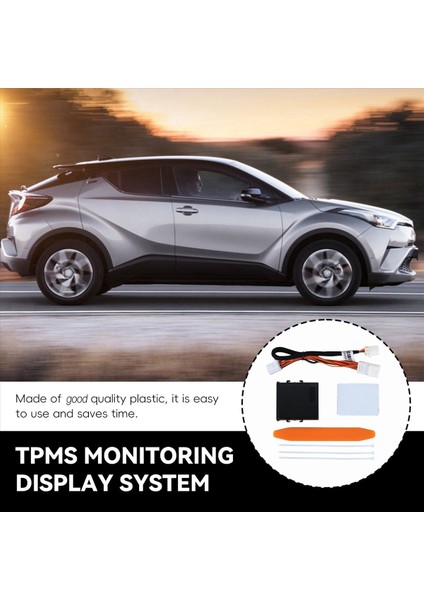 Toyota Corolla Cross 2020-2022 Car Tpms Lastik Basınç Izleme Ekran Sistemi Lastik Basınç Monitörü Güvenlik Alarmı (Yurt Dışından) indirimleri