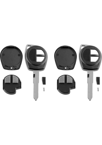 2x Araç Akıllı Uzaktan Anahtar 2 Düğmeleri Suzuki Swift Swift Swift Swift Swift Swift (Yurt Dışından)