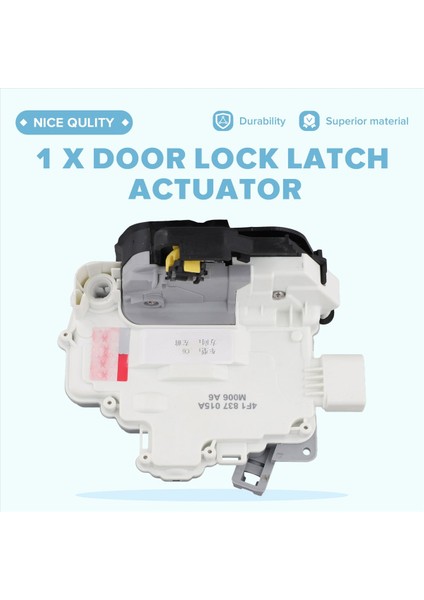 4F1837015A Araba Ön Sol Kapı Kilit Mandal Aktüatör Audi A3 A4 A6 A8 R8 Koltuk Exeo Vw 2002-2016 4F1837015 (Yurt Dışından) fırsatları