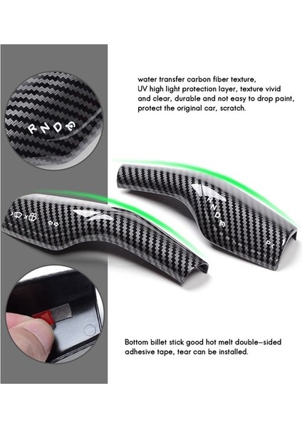 Tesla Model 3 Y Araba Sütun Vardiya Knob Kapak Dekoru (Matt) (Yurt Dışından) fiyatları