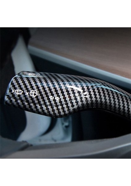 Tesla Model 3 Y Araba Sütun Vardiya Knob Kapak Dekoru (Matt) (Yurt Dışından) modelleri