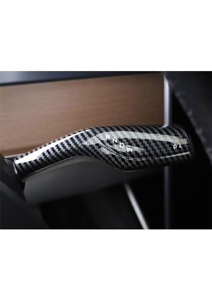 Tesla Model 3 Y Araba Sütun Vardiya Knob Kapak Dekoru (Matt) (Yurt Dışından) fırsatları