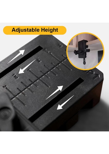 Ayarlanabilir Dolap Kapısı Kurulum Konumlandırıcı Kabine Donanım Jig Aracı Dolap Kapısı Montaj Bulucu 3 Pcs (Yurt Dışından) modelleri