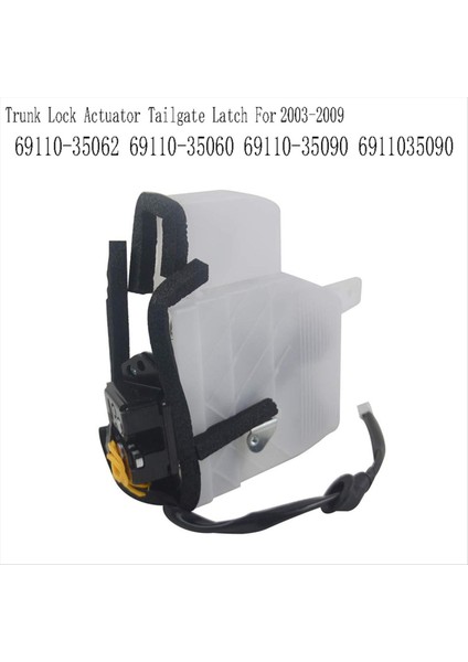 69110-35062 Bagaj Kiliti Aktüatör Bagaj Kapağı Toyota 4 Runner 2003-2009 69110-35060 69110-35090 6911035090 (Yurt Dışından) fırsatları