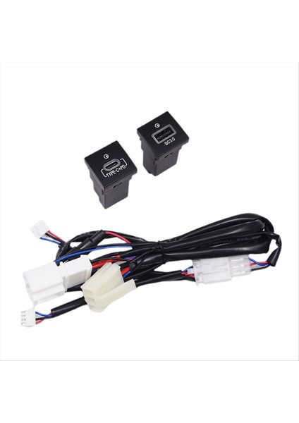 Araba Qc3 0+Pd Hızlı Şarj Cihazı Soketi 12V/24V USB Şarj Emici Vw Golf 2006-2012 Için (Yurt Dışından) indirimleri