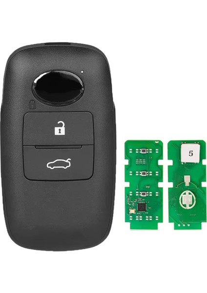 Toyota 3 Teley Için Araba Anahtarı Akıllı Uzaktan Tuş 434MHZ 4A 89994-BZ041 (Yurt Dışından)