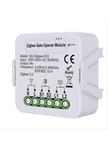 Smartzigbee Garaj Kapı Açıcı - Alexa &amp Googlehome ile Uyumlu Uzaktan Kumanda Kapısı Aksesuar (Yurt Dışından) fırsatları