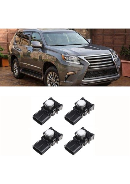 89341-76010 4pcs Ters Radar Pdc Pdc Park Sensörü Araba Lexus 2013-2014 CT200H ZWA10 GS450H GS350 (Yurt Dışından) fiyatları