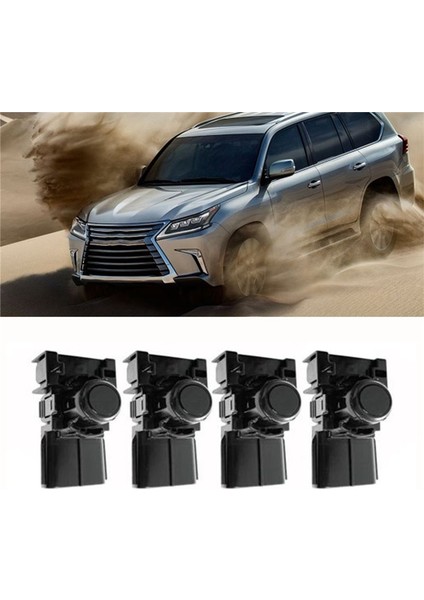 89341-76010 4pcs Ters Radar Pdc Pdc Park Sensörü Araba Lexus 2013-2014 CT200H ZWA10 GS450H GS350 (Yurt Dışından) modelleri