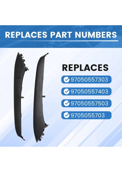 Porsche Paramera Için Ön Tampon Döşeme Gündüz Çalışma Işık Üst Trim 97050557303 9705057403 97050557503 97050555703 (Yurt Dışından) indirimleri