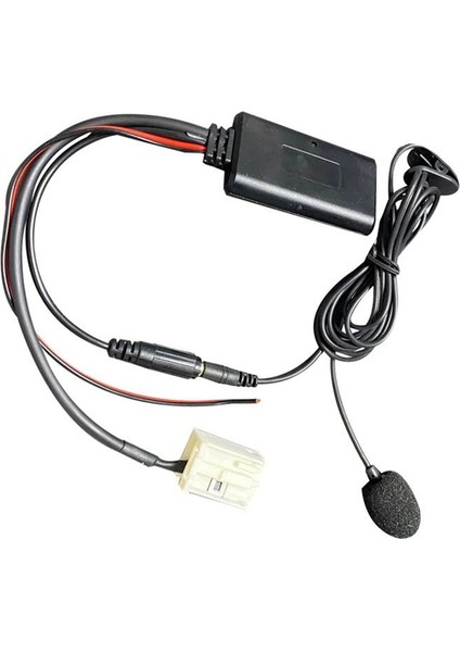 Araba Audio Bluetooth 5 0 Alıcı Aux Adaptör Radyo Modülü Bluetooth Aux Kablosu Peugeot Citroen C2 C5 Için Mikrofonlu (Yurt Dışından)