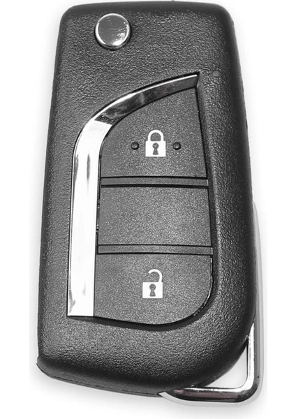 Xhorse Için XKTO01EN Universal Wire Uzaktan Tuş Fob 2 Düğmeleri Vvdı Anahtar Aracı Için Toyota Türü Için (Yurt Dışından)