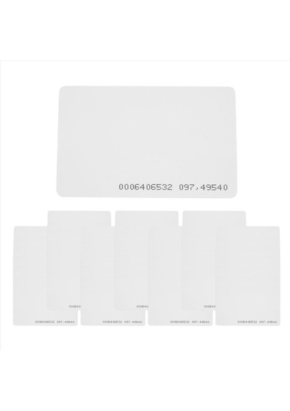 50PCS Erişim Kontrol Kartı Rfıd Kartı 125KHZ EM4100 TK4100 Akıllı Yakınlık Kartı Rfıd Etiket Anahtarı Erişim Denetimi Anahtarı (Yurt Dışından)