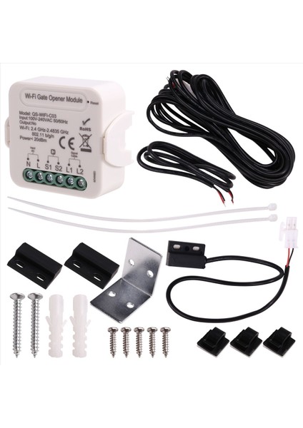 Tuka Akıllı Kapı Kapı Açıcı Modülü Wifi Kapı Kapı Denetleyici Modülü Garaj Kapı Anahtarı (Yurt Dışından)