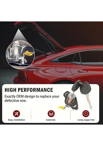 Toyota Corolla Matrix 1 8l L4 2003-2008 Için Tuşlarla Gövde Kapağı Kilit Silindiri 69055-02030 Aksesuarları Değiştirin (Yurt Dışından) indirimleri