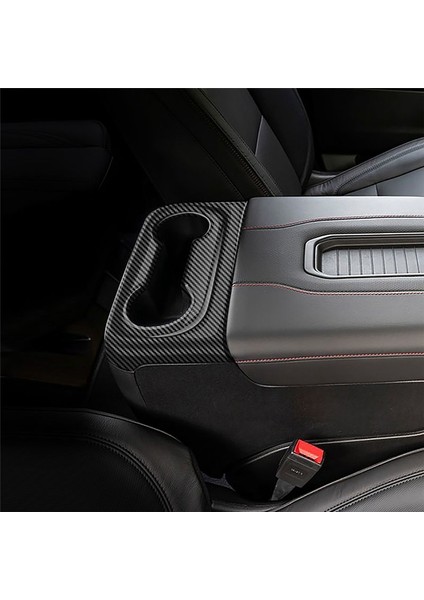 Chevrolet Banliyö Için Karbon Fiber Tarzı Arka Su Kupası Çerçeve Kapağı 2021 2022 2023 Araba Iç Dekorasyonu (Yurt Dışından) fiyatları