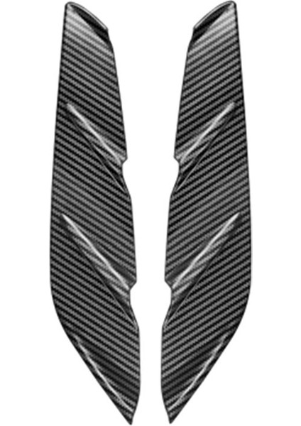 Karbon Fiber Arka Sis Lambası Kapak Kaş Çerçeve Çerçeve Süslemesi Dekorasyon Arabası Aksesuarları Için Hyundai Ioniq 6 2022-2023 (Yurt Dışından)