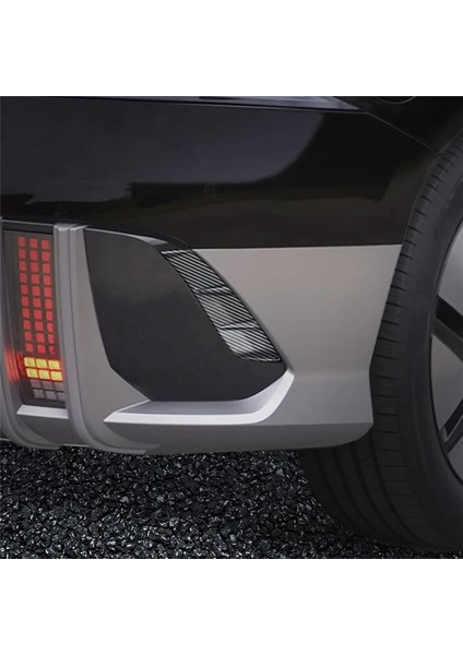 Karbon Fiber Arka Sis Lambası Kapak Kaş Çerçeve Çerçeve Süslemesi Dekorasyon Arabası Aksesuarları Için Hyundai Ioniq 6 2022-2023 (Yurt Dışından) fiyatları