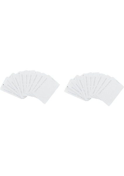 40 Pcs Beyaz 125KHZ 0 8mm Rfıd Erişim Yakınlık Kartı (Yurt Dışından) fiyatları