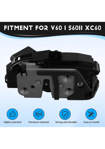 5pinler Arka Sol Yan Kapı Kilit Aktüatör Sistemi 31301943 31349870 Volvo V60 I S60II XC60 (Yurt Dışından) indirimleri